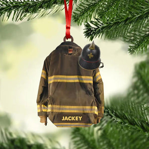 Personalized Swiss Firefighter Christmas Ornament Printed 22SEP-HY21