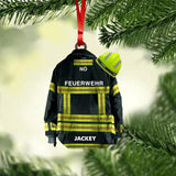 Personalized Australian Firefighter Christmas Ornament Printed 22SEP-HY21