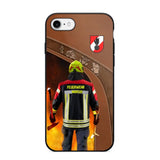 Personalized Austrian Firefighter Phone Case Printed 22SEP-DT29