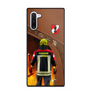 Personalized Austrian Firefighter Phone Case Printed 22SEP-DT29