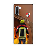 Personalized Austrian Firefighter Phone Case Printed 22SEP-DT29