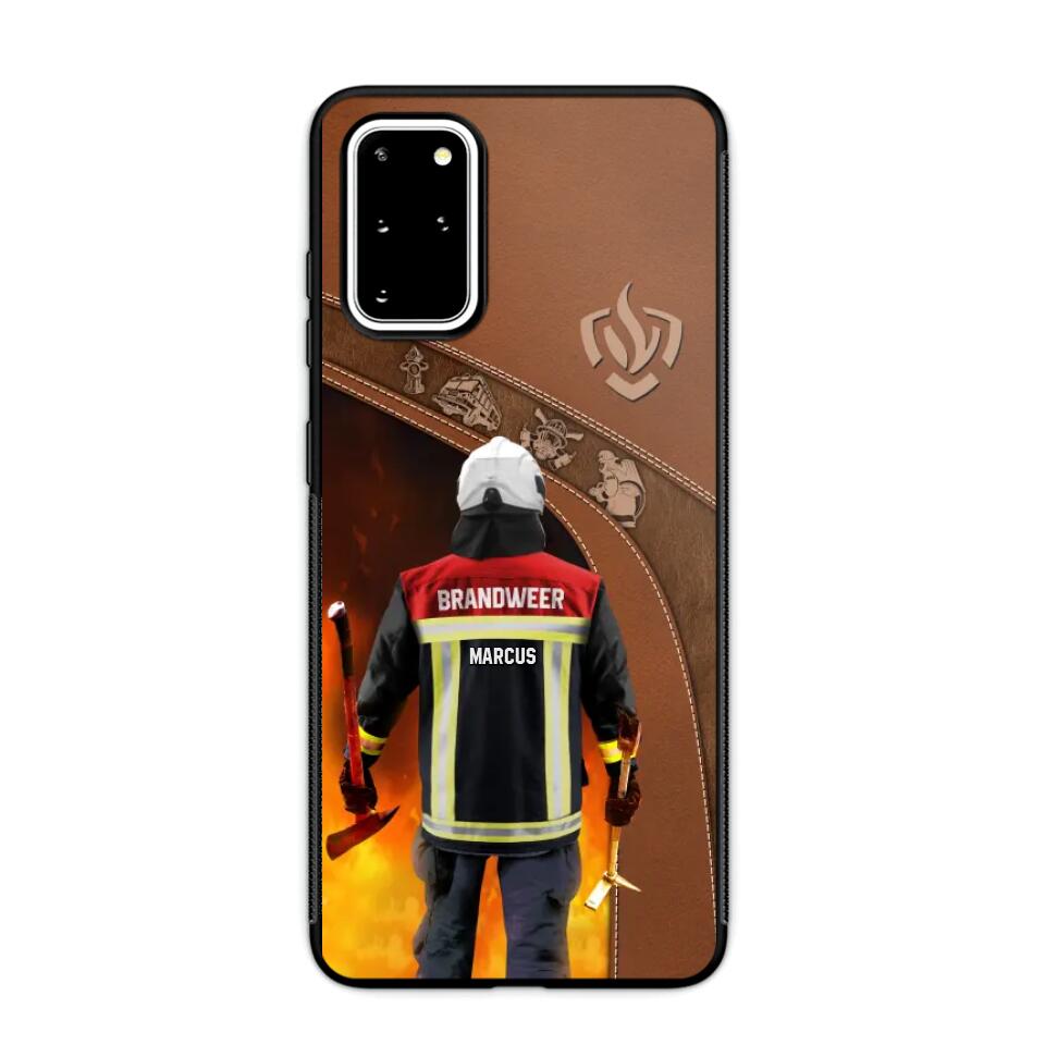 Personalized Netherland Firefighter Phone Case Printed 22SEP-DT29