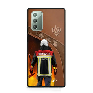 Personalized Netherland Firefighter Phone Case Printed 22SEP-DT29