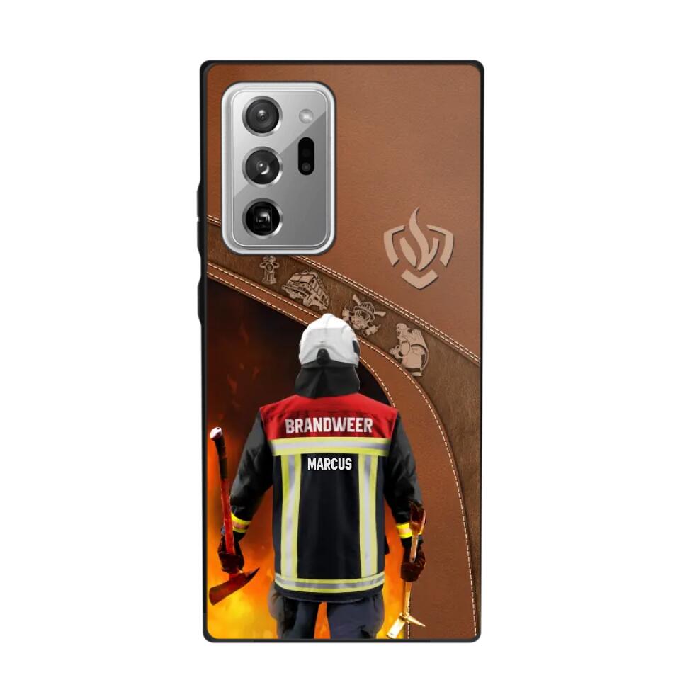 Personalized Netherland Firefighter Phone Case Printed 22SEP-DT29