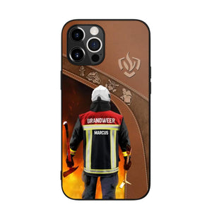 Personalized Netherland Firefighter Phone Case Printed 22SEP-DT29