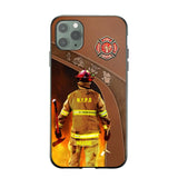 Personalized US Firefighter Phone Case Printed 22SEP-DT29