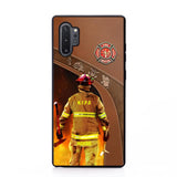 Personalized US Firefighter Phone Case Printed 22SEP-DT29