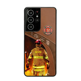 Personalized US Firefighter Phone Case Printed 22SEP-DT29