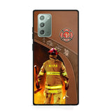 Personalized US Firefighter Phone Case Printed 22SEP-DT29