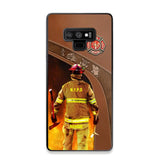 Personalized US Firefighter Phone Case Printed 22SEP-DT29