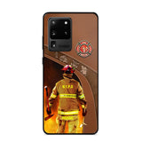 Personalized US Firefighter Phone Case Printed 22SEP-DT29