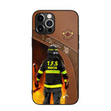 Personalized Canadian Firefighter Phone Case Printed 22SEP-DT30