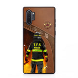 Personalized Canadian Firefighter Phone Case Printed 22SEP-DT30