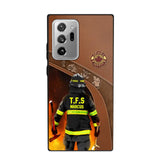 Personalized Canadian Firefighter Phone Case Printed 22SEP-DT30