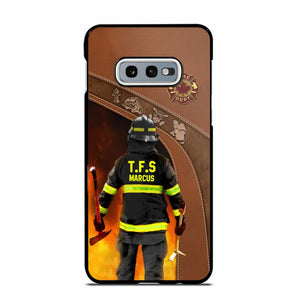 Personalized Canadian Firefighter Phone Case Printed 22SEP-DT30