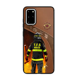 Personalized Canadian Firefighter Phone Case Printed 22SEP-DT30