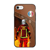 Personalized French Firefighter Phone Case Printed 22SEP-DT30