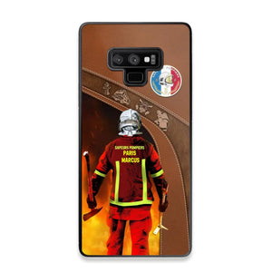 Personalized French Firefighter Phone Case Printed 22SEP-DT30