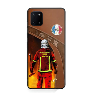 Personalized French Firefighter Phone Case Printed 22SEP-DT30