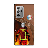 Personalized French Firefighter Phone Case Printed 22SEP-DT30