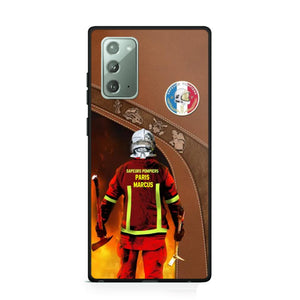 Personalized French Firefighter Phone Case Printed 22SEP-DT30