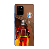 Personalized French Firefighter Phone Case Printed 22SEP-DT30