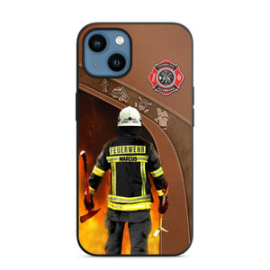 Personalized German Firefighter Phone Case Printed 22SEP-DT30