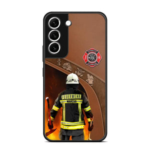 Personalized German Firefighter Phone Case Printed 22SEP-DT30