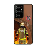 Personalized British Firefighter Phone Case Printed 22SEP-DT30