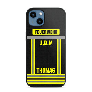 Personalized German Firefighter Phone Case Printed 22OCT-DT10