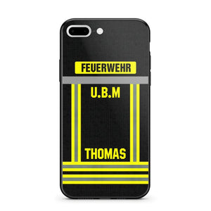 Personalized German Firefighter Phone Case Printed 22OCT-DT10