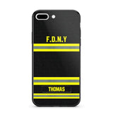 Personalized US Firefighter Phone Case Printed 22OCT-DT10