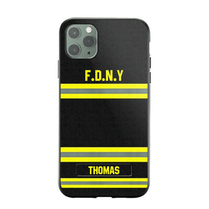 Personalized US Firefighter Phone Case Printed 22OCT-DT10