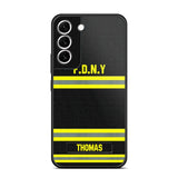 Personalized US Firefighter Phone Case Printed 22OCT-DT10