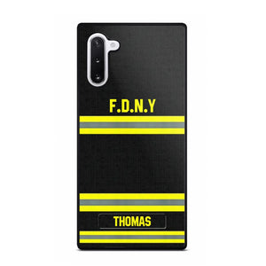 Personalized US Firefighter Phone Case Printed 22OCT-DT10