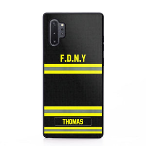 Personalized US Firefighter Phone Case Printed 22OCT-DT10