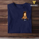 Personalized Horse Lovers Tshirt Printed 22OCT-13