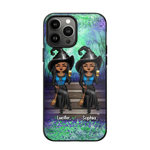 Personalized Witch Besties Halloween 3D Printed Phonecase OTC22-HY21