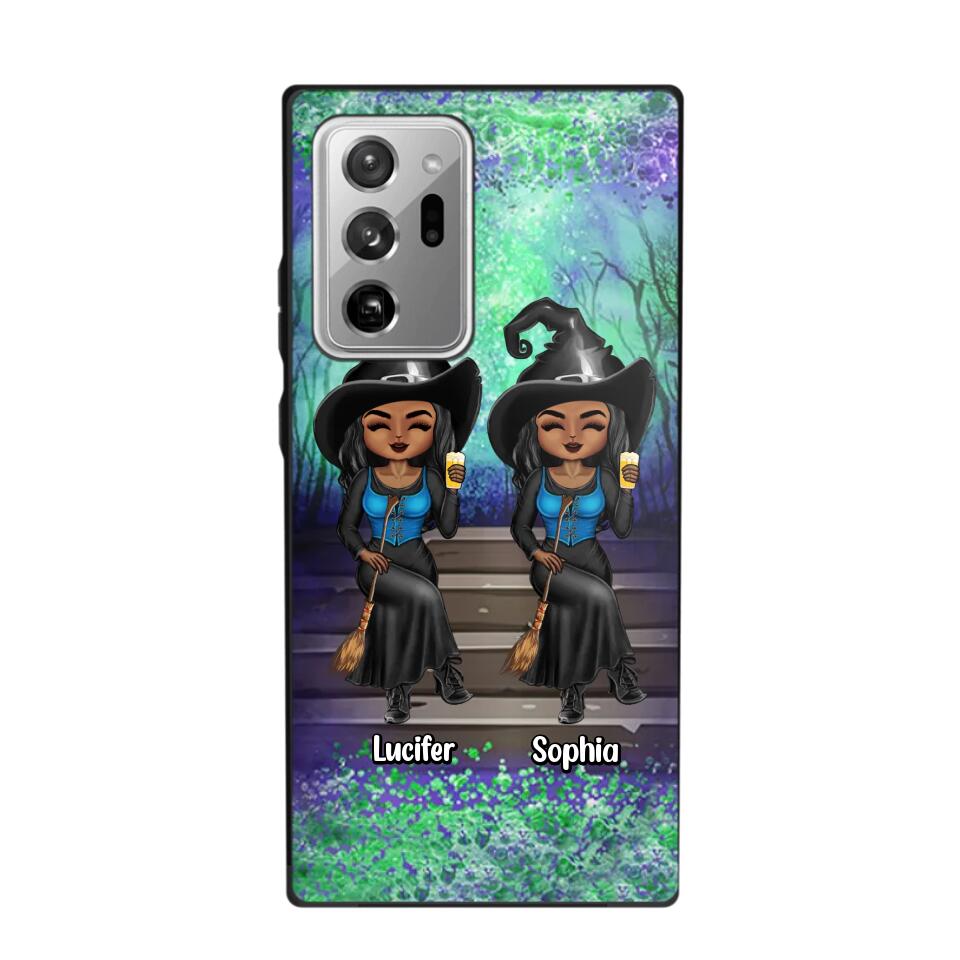 Personalized Witch Besties Halloween 3D Printed Phonecase OTC22-HY21