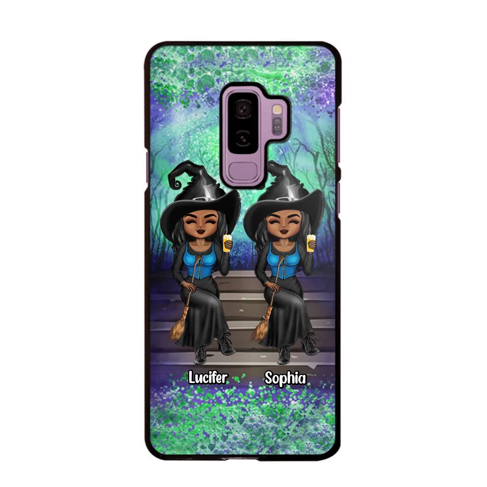 Personalized Witch Besties Halloween 3D Printed Phonecase OTC22-HY21