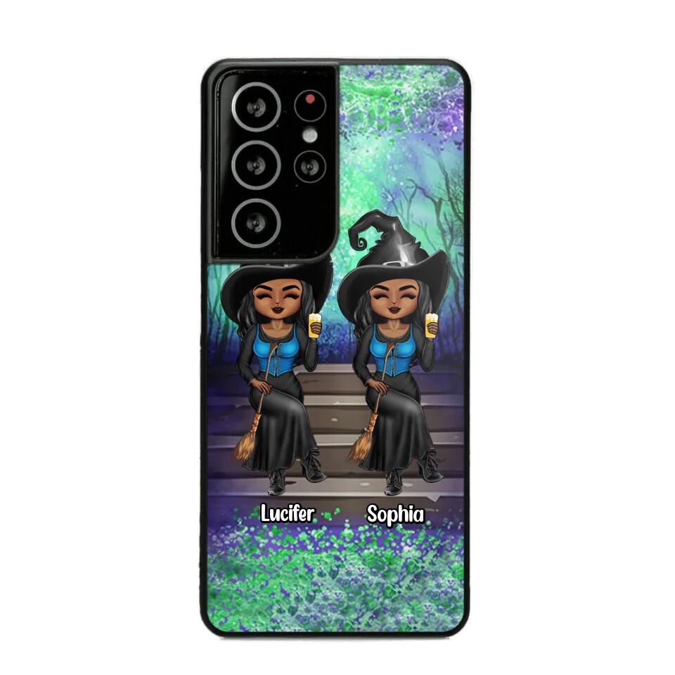 Personalized Witch Besties Halloween 3D Printed Phonecase OTC22-HY21