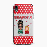 Personalized Grandma Kid Phone Case Printed 22OCT-HQ24