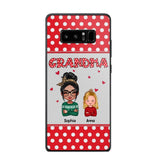 Personalized Grandma Kid Phone Case Printed 22OCT-HQ24