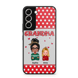 Personalized Grandma Kid Phone Case Printed 22OCT-HQ24