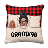 Personalized Grandma With Kid Caro Pillow Printed 22OCT-DT25