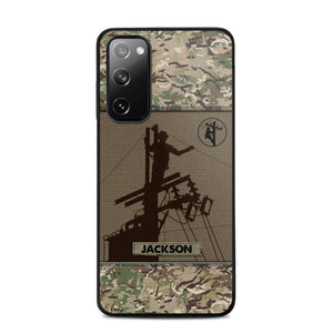 Personalized Lineman Camo 3D Printed Phonecase OCT22-HY31