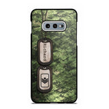 Personalized Canadian Solider/ Veteran Camo Rank 3D Printed Phonecase 22NOV-DT11