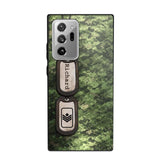 Personalized Canadian Solider/ Veteran Camo Rank 3D Printed Phonecase 22NOV-DT11