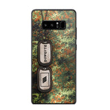 Personalized German Solider/ Veteran Camo Rank 3D Printed Phonecase 22NOV-DT11