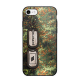 Personalized German Solider/ Veteran Camo Rank 3D Printed Phonecase 22NOV-DT11